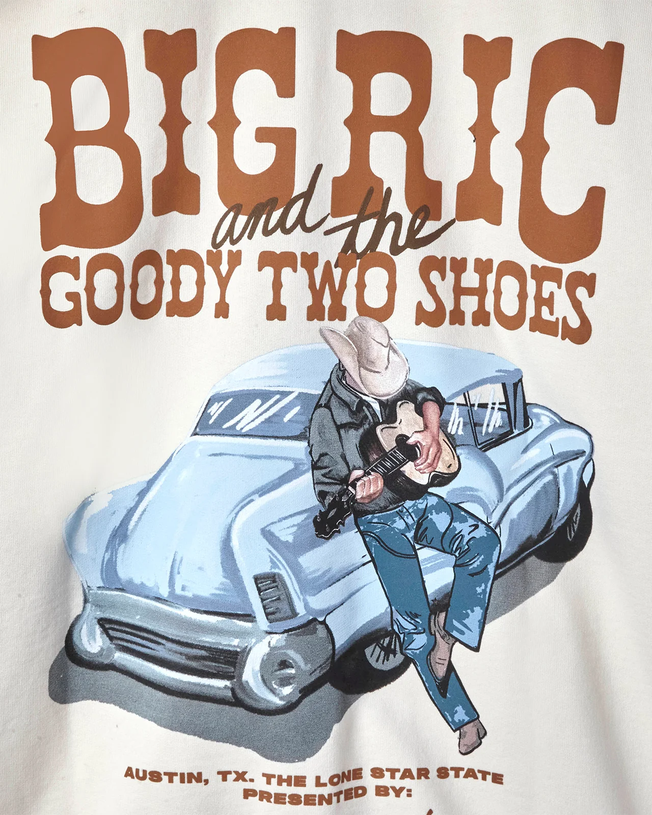 Big Ric & the Goody Two Shoes Hoodie | Creme - Image 3