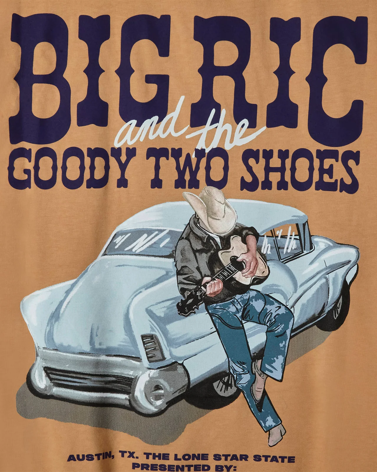 Big Ric & the Goody Two Shoes Hoodie | Tan - Image 3