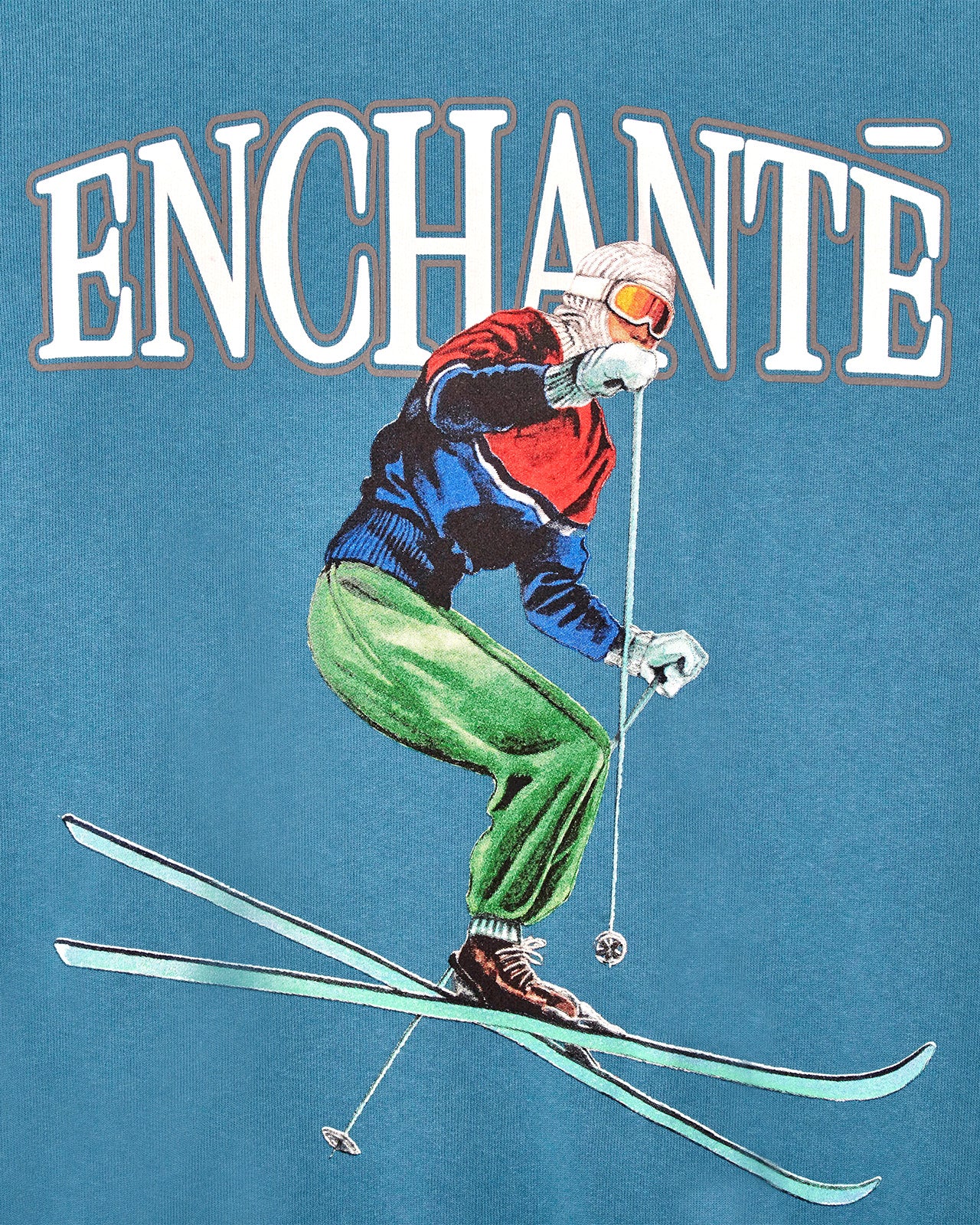 Vintage Ski Crewneck | Aqua - Image 3