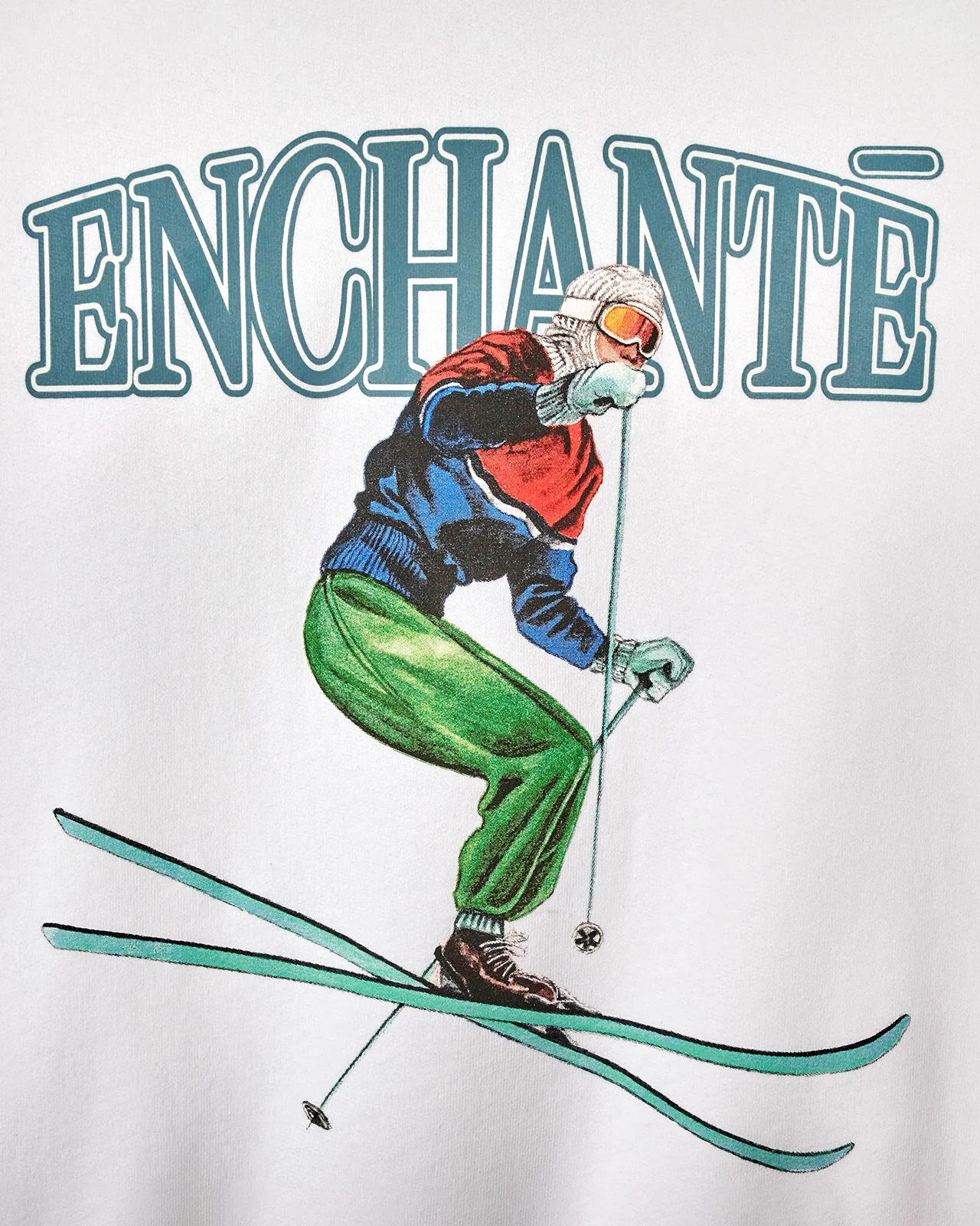 Vintage Ski Crewneck | White - Image 3