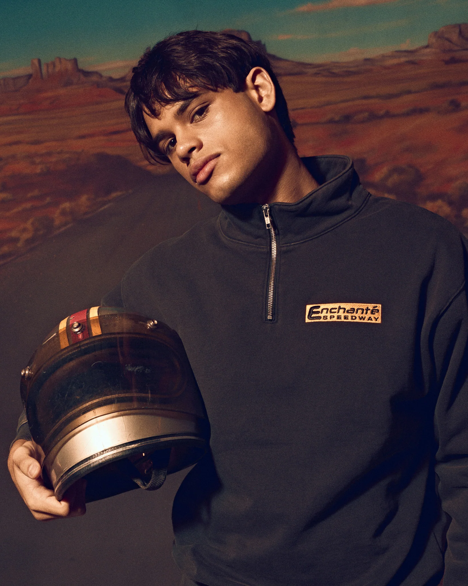 Enchanté Speedway Quarter Zip - Image 6