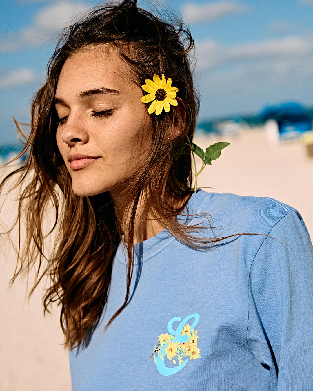 Flower Long Sleeve Tee - Image 4