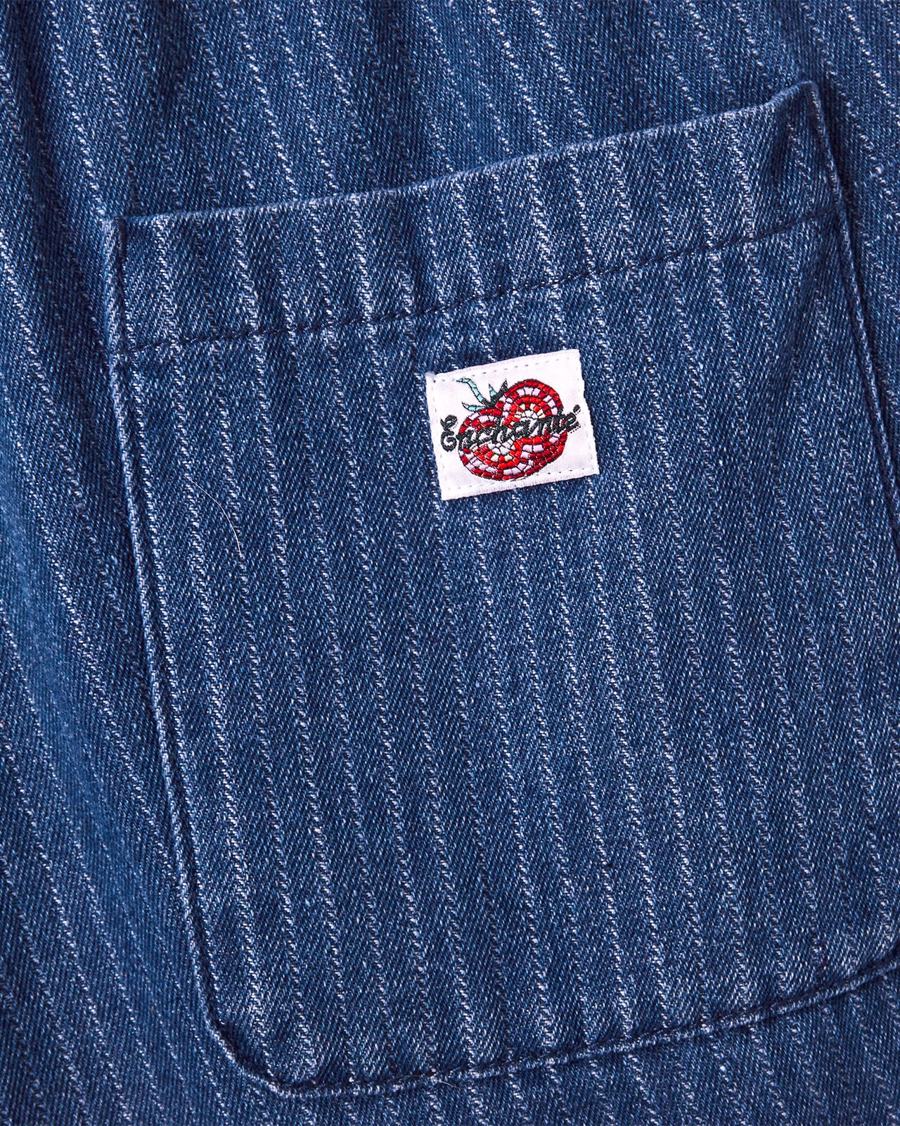 Indigo Stripe Shorts - Image 5