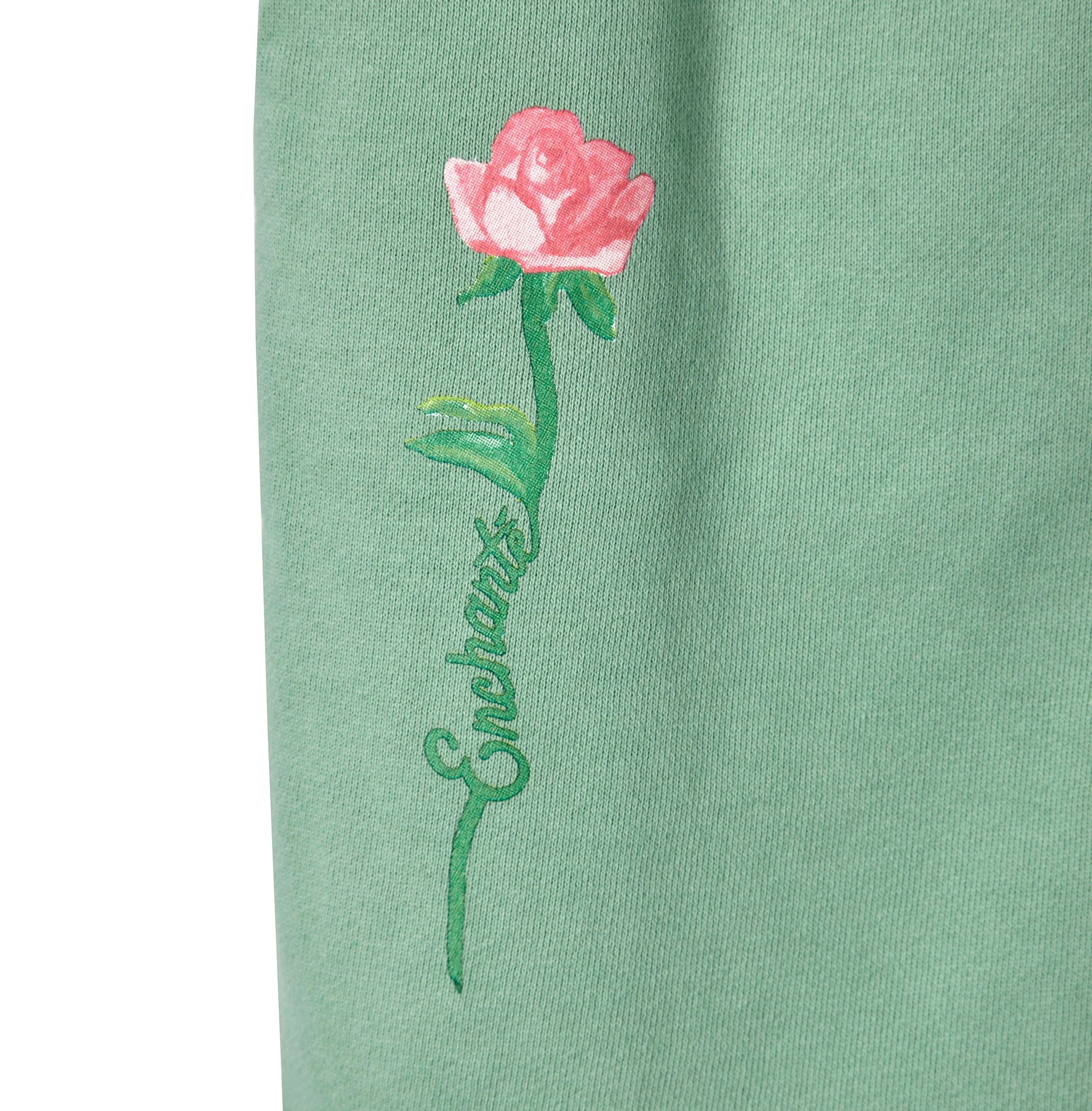 Rose Sweatshort | Green - Image 4